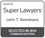 Rated by Super Lawyers | John T. Somohano | Selected in 2014 | Thomson Reuters