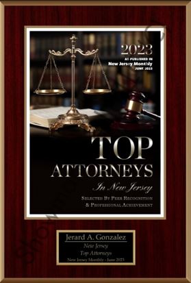 2023 | Top Attorneys in New Jersey | Jerard A. Gonzalez, Esq.